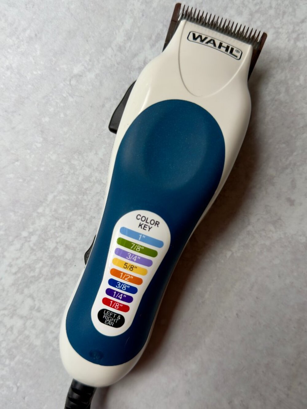 Wahl Clipper Color Pro Corded Haircutting Kit with Color Guide Combs